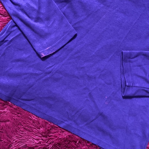 Purple turtleneck sweater - Picture 3 of 10